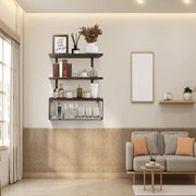 2-In-1 Floating Wall Mounted Shelves