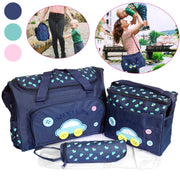 4Pcs Diaper Bag Tote Set