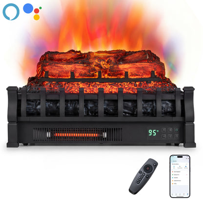 23" WiFi Electric Fireplace Insert with Remote Control