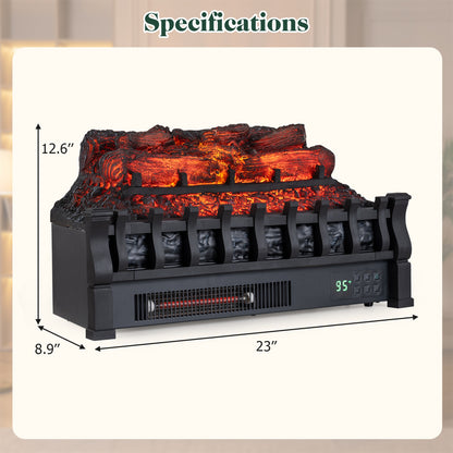 23" WiFi Electric Fireplace Insert with Remote Control