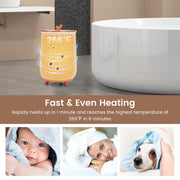 23L Bucket Towel Warmer with Scent Holder