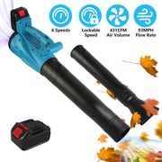 Cordless Leaf Blower 93MPH 431CFM