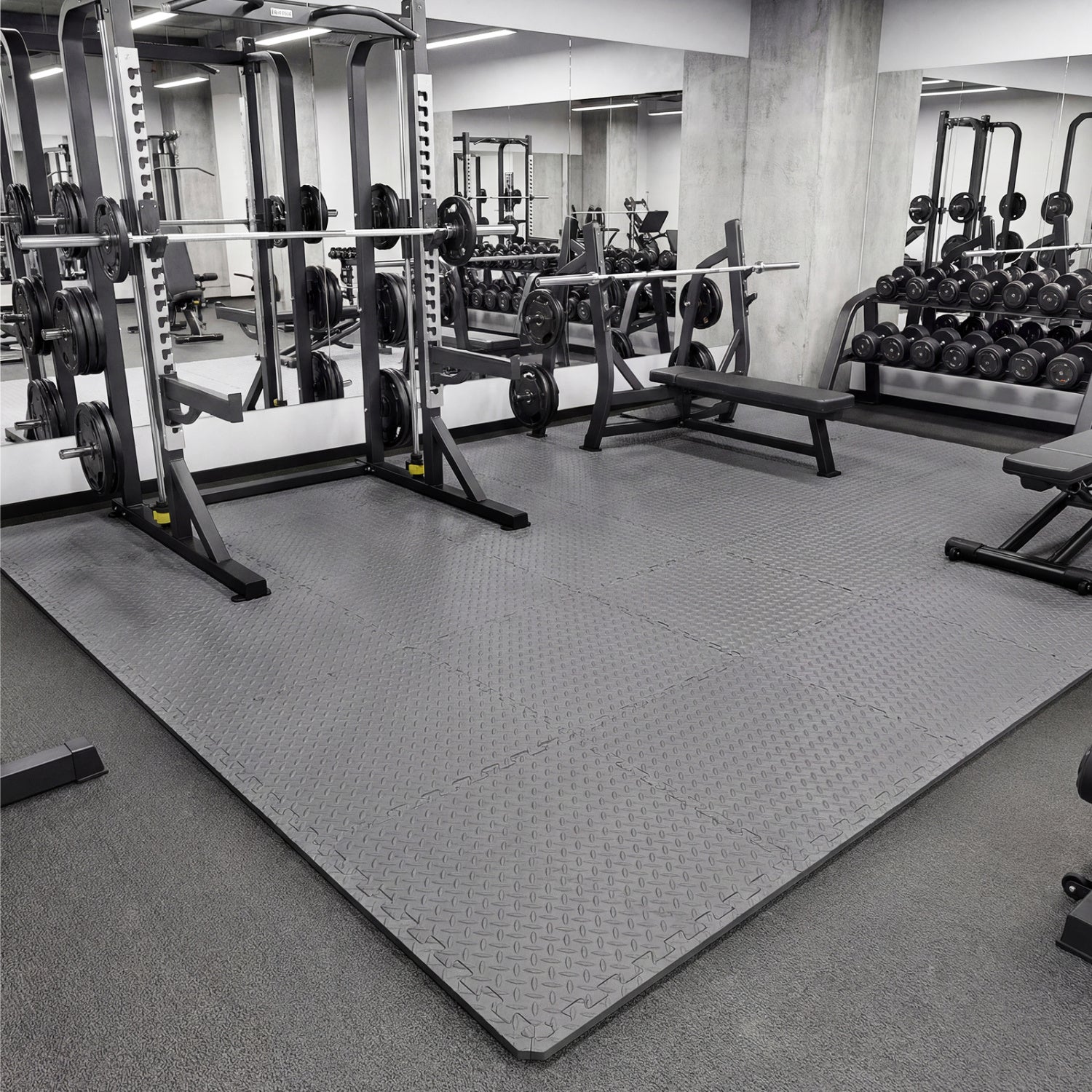 24Tiles 1/2" Puzzle Exercise Floor Mats