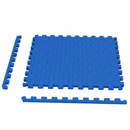 Puzzle Exercise Floor Mats 1/2 Inch Thick - 24 Tiles