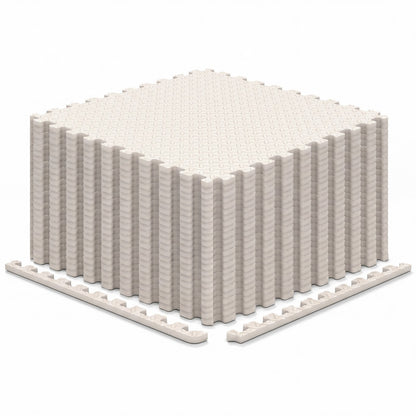 Puzzle Exercise Floor Mats 1/2 Inch Thick - 24 Tiles