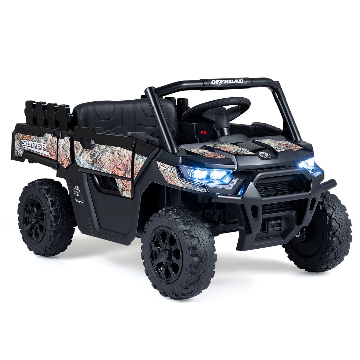 24V Ride On Dump Truck with Remote Control and Music