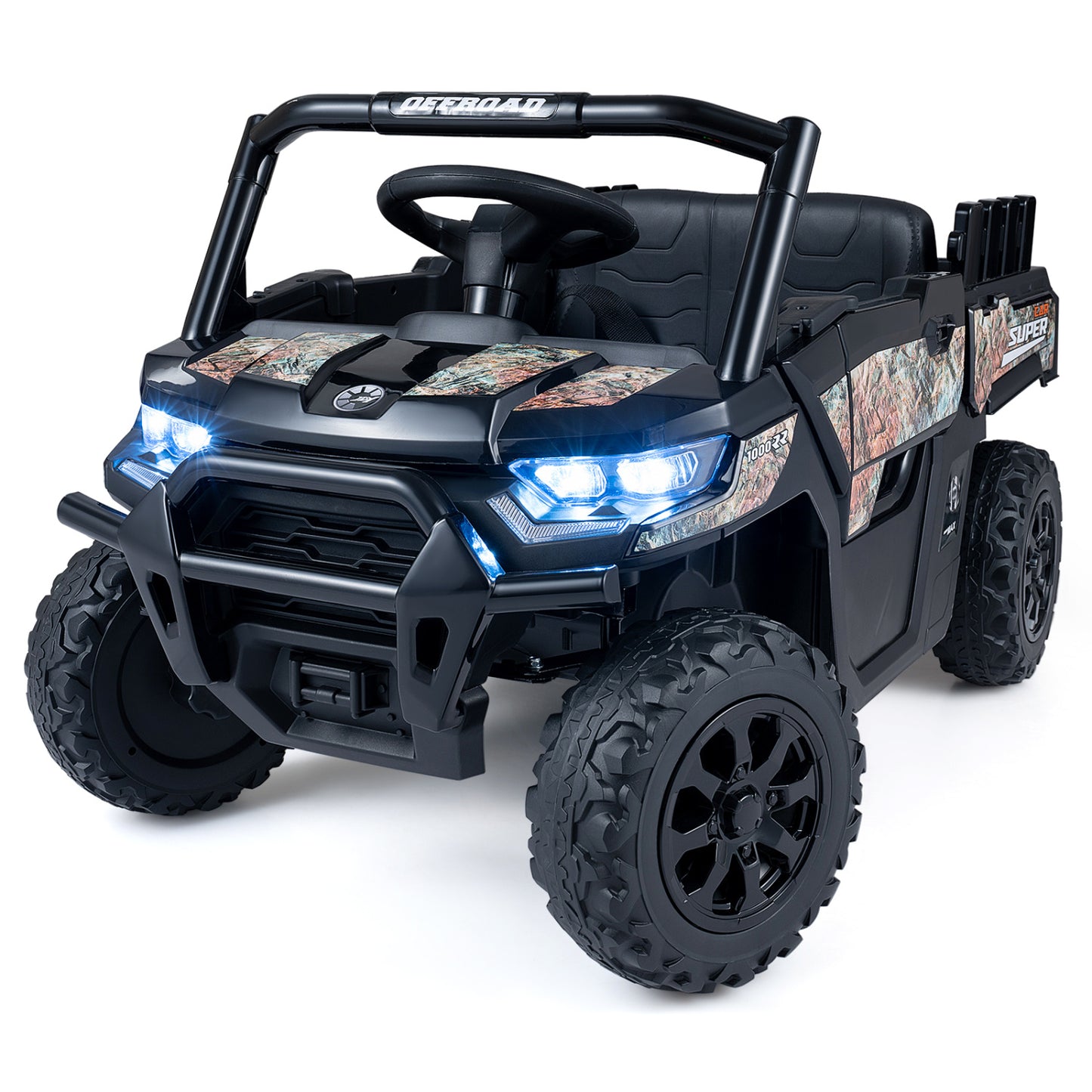 24V Ride On Dump Truck with Remote Control and Music