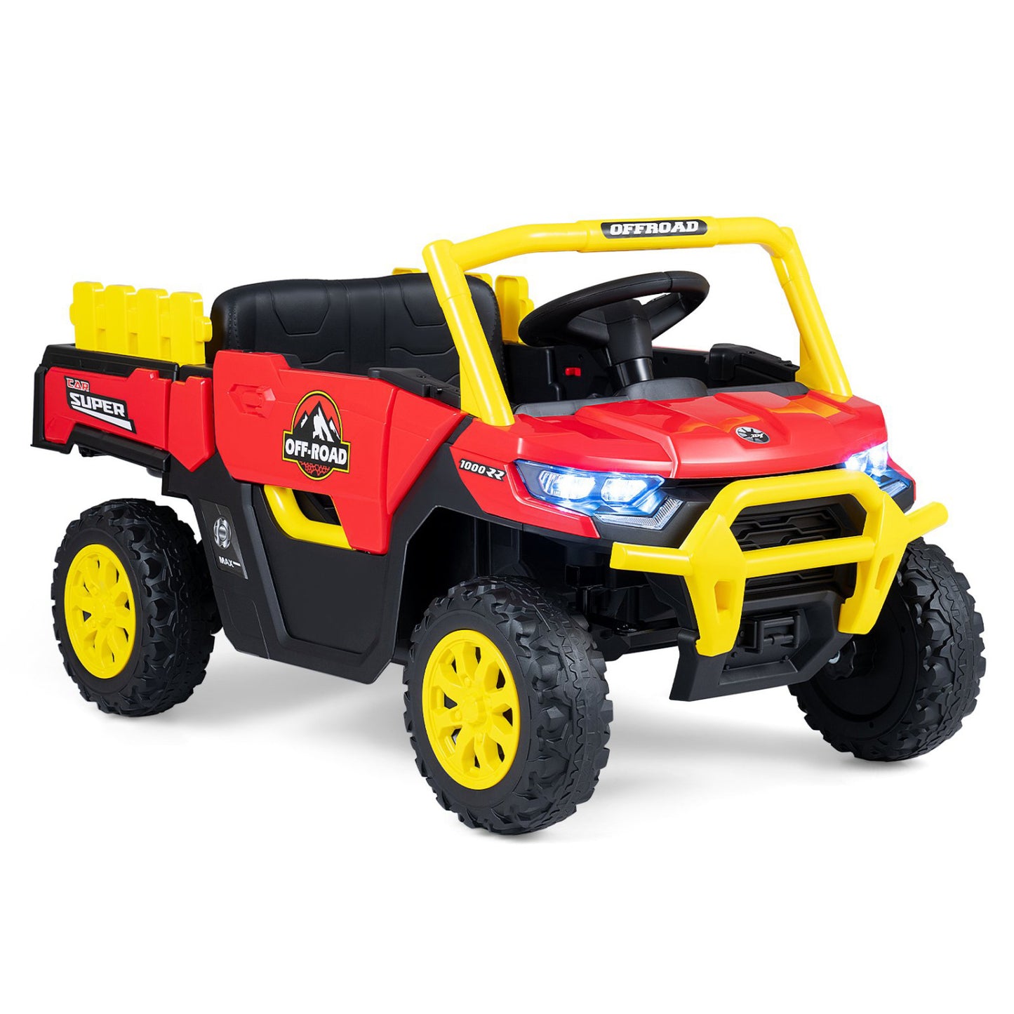 24V Ride On Dump Truck with Remote Control and Music