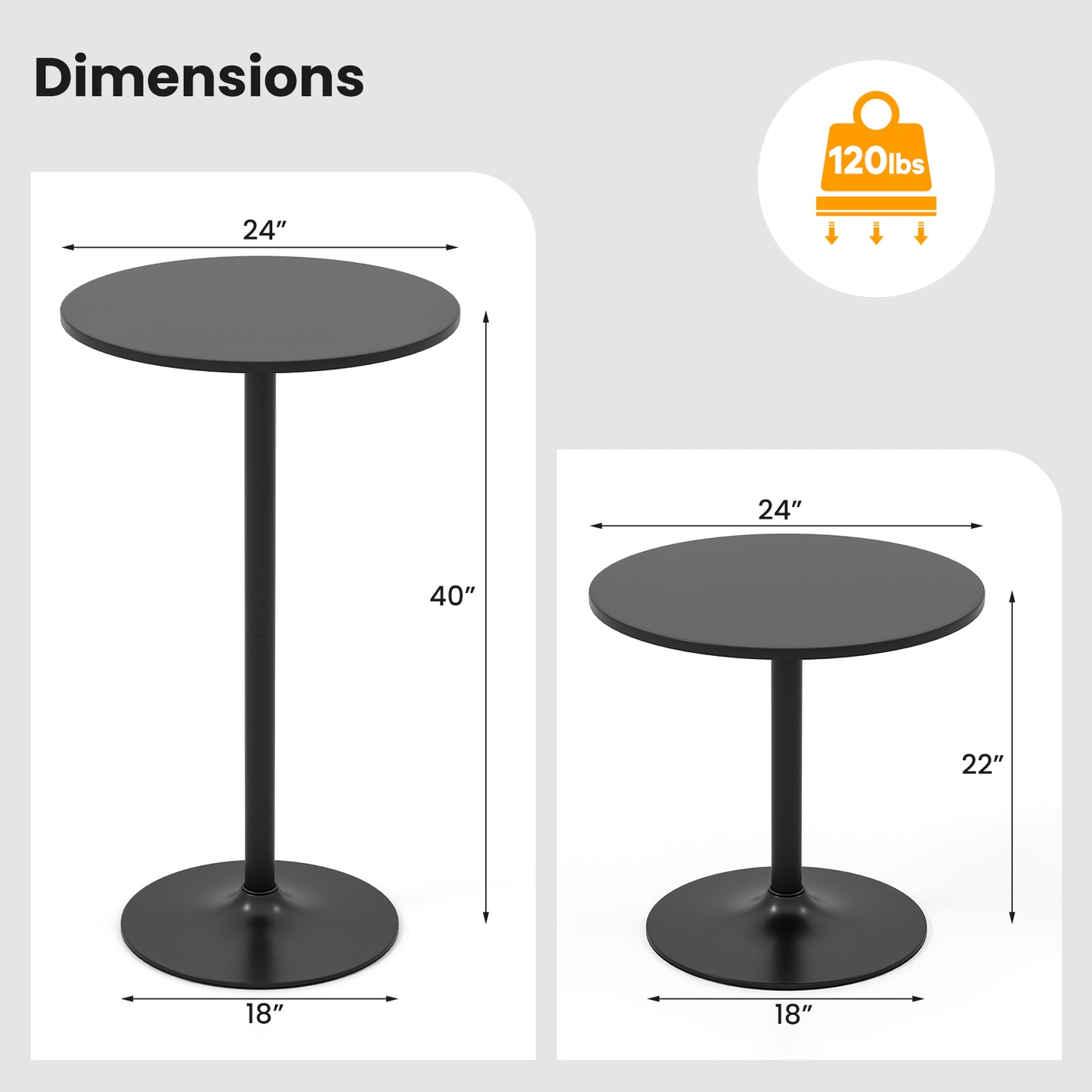 24 Inch Modern