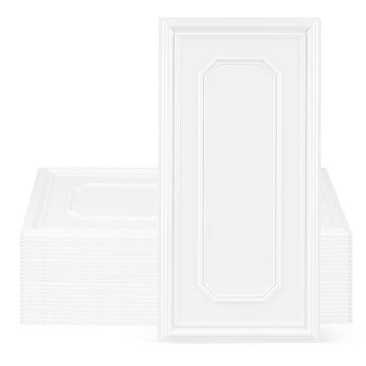 24 Pieces Ceiling Tiles Decorative PVC Ceiling Covering Panels