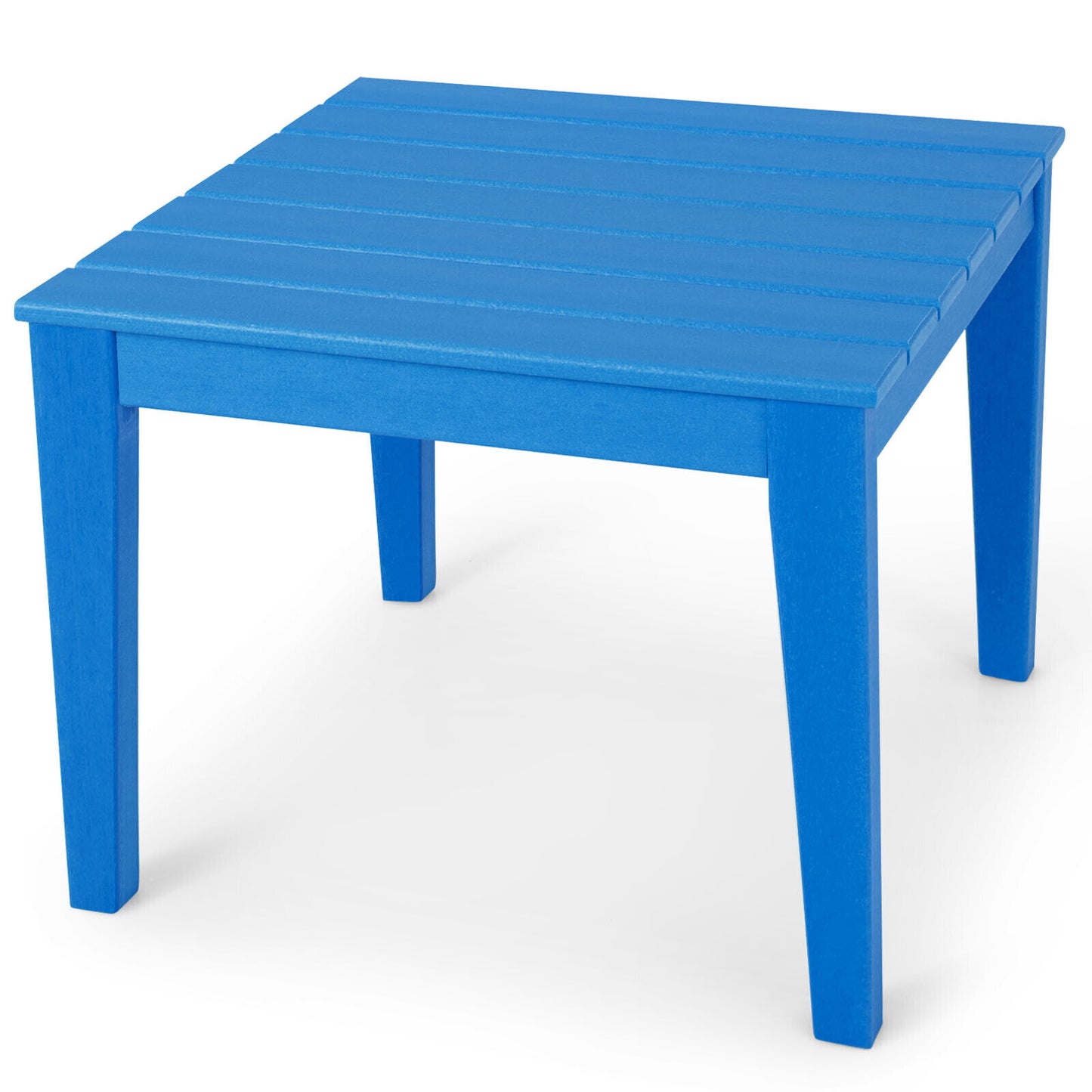 25.5 Inch Square Kids Activity Play Table-Blue - Blue
