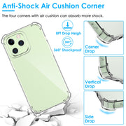 Shockproof Clear Phone Case Soft TPU