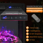 26" Electric Fireplace Insert