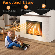 26" Electric Fireplace Insert