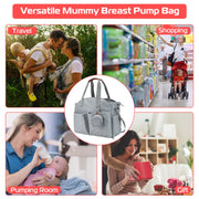 Breast Pump Bag Diaper Tote Bag