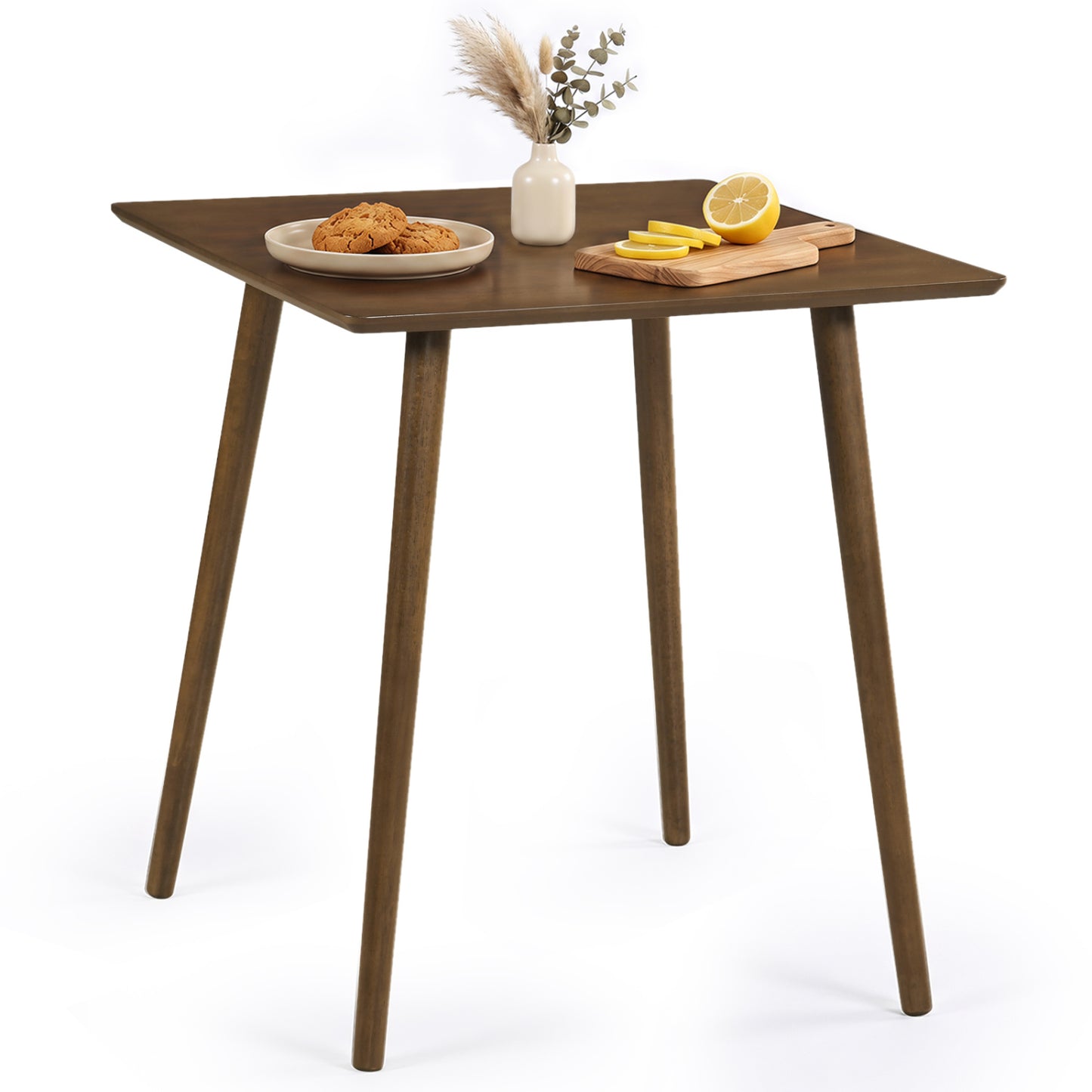 27.5" Square Dining Table for 2-4 People - Walnut