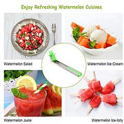 Watermelon Slicer Stainless Steel Watermelon Cubes Windmill Cutter Melon Knife Fruit Tools Kitchen Gadgets