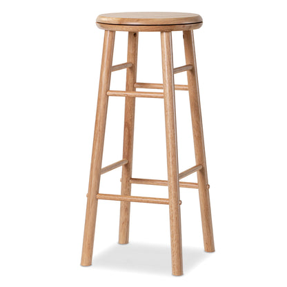 29" Swivel Bar Stools Set of 2 with Footrests