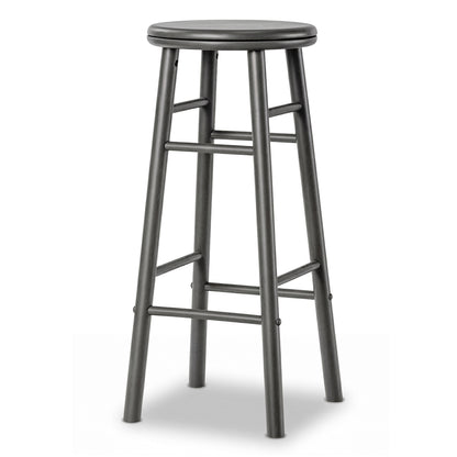 29" Swivel Bar Stools Set of 2 with Footrests