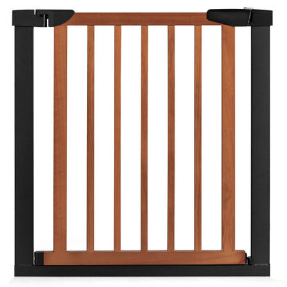 Extendable Safety Gate for Baby and Pet-Brown