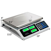 66 lbs Electronic Price Computing Scale with LCD Screen Display