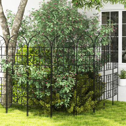 2/4 Pack 71 x 20 Inch Metal Garden Trellis for Climbing Plants-Set of 4