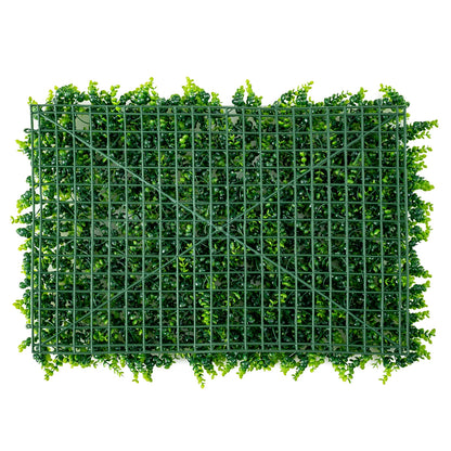 12 Pieces 16 x 24 Inch Artificial Eucalyptus Hedge Plant Privacy Fence Panels