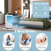 3-in-1 Air Cooler – Fan & Humidifier with Remote