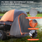 2 Person Portable Pickup Tent with Carry Bag-L