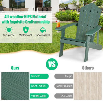 Adirondack Chair Set - Adult & Kids Pair for Patio
