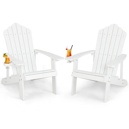 Adirondack Chair Set - Adult & Kids Pair for Patio