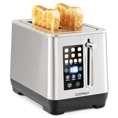 2 Slice Toaster with LED Display and 6 Browning Levels