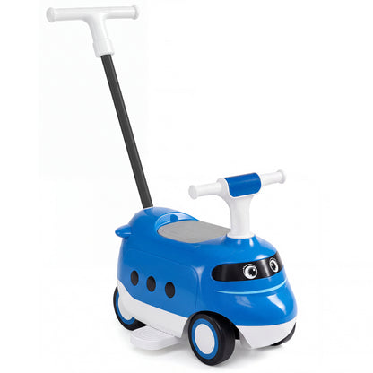2-in-1 Ride On Push Car for Toddlers Ages 1-3 Years