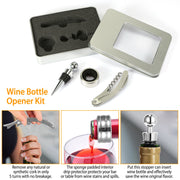 3Pcs Corkscrew Bottle Opener Set