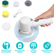 Handheld Electric Spin Scrubber