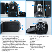 1080P Digital Video Camcorder