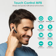 True Wireless Stereo V5.1 Earbuds Touch Control In-Ear TWS Headsets Headphone