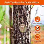 Funny Tree Face Décor