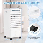 3-in-1 Evaporative Portable Air Cooler with 3 Modes include Remote Control-White
