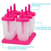 6Pcs Popsicle Molds