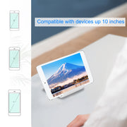 Desktop Phone Stand Tablet Holder 100° Adjustable Multi-Angle for Smartphone Pad E-Reader