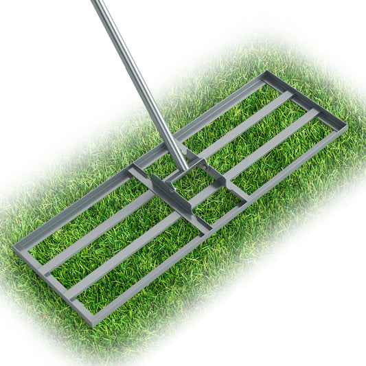 30 x 10 Inch Heavy Duty Lawn Level Tool with 69 Inch Handle