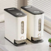 25LBS Vertical Rice Dispenser With Dustproof Lid