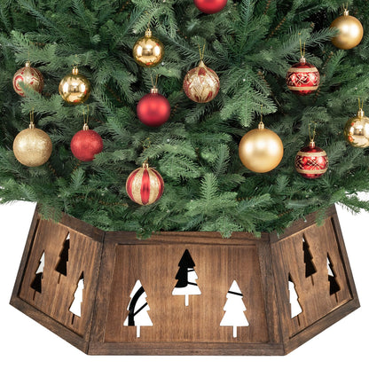 31.5" Christmas Tree Collar for 6/7.5/9 ft Artificial Trees with Tool-Free Setup