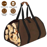 Firewood Carrier Bag with Handle