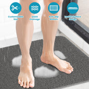 28.34x16.73in Shower Mat Non-Slip Bath Mat