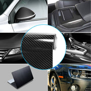 Black 7D Carbon Fiber Car Wrap