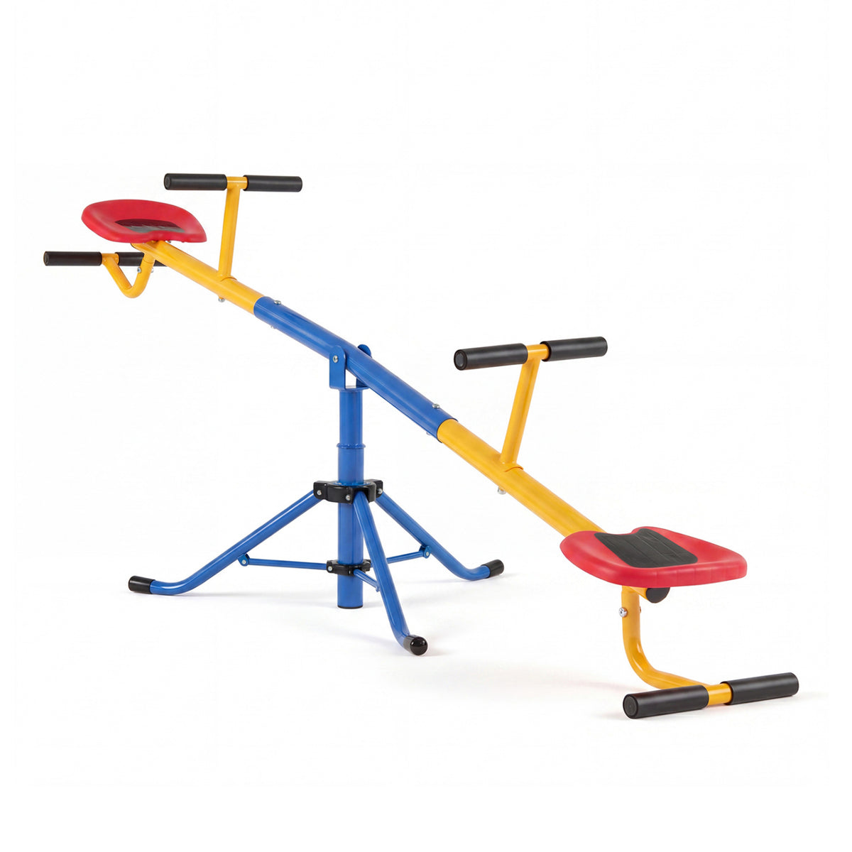 360° Rotating Kids Seesaw with Swivel Action