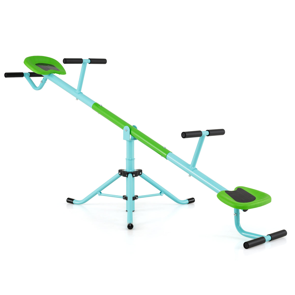 360° Rotating Kids Seesaw with Swivel Action