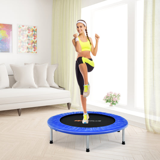 36 Inch Mini Folding Trampoline Portable Recreational Fitness Rebounder
